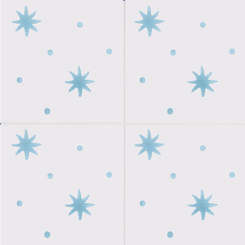 Pure White, Ocean Glossy Serendipity Ceramic Tiles 6×6 (XSP90016)