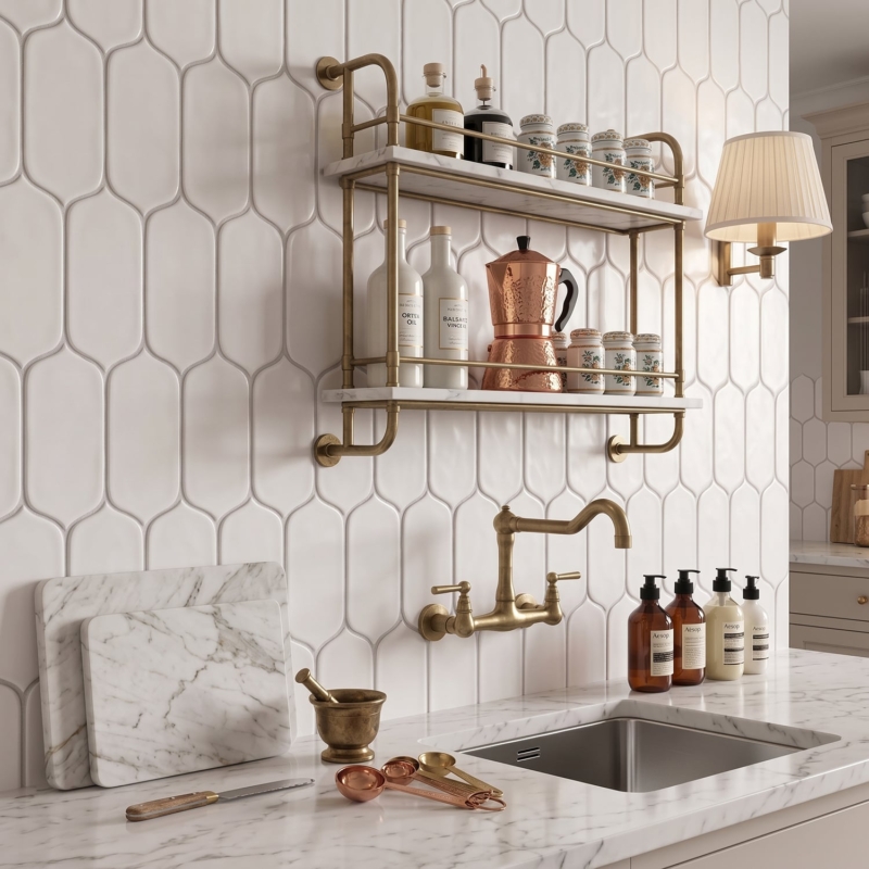 Satin Cotton Matte Tear Field Ceramic Tile 3 5/8×8 (DC00218)