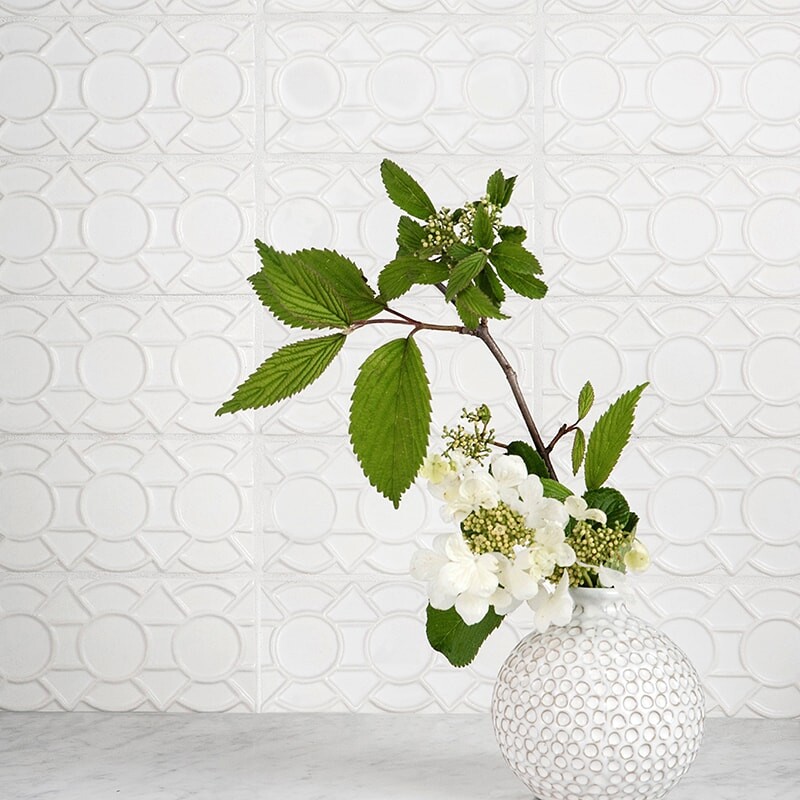 Satin Cotton Matte Zaragosa Ceramic Wall Decos 3×6 (DC00224)