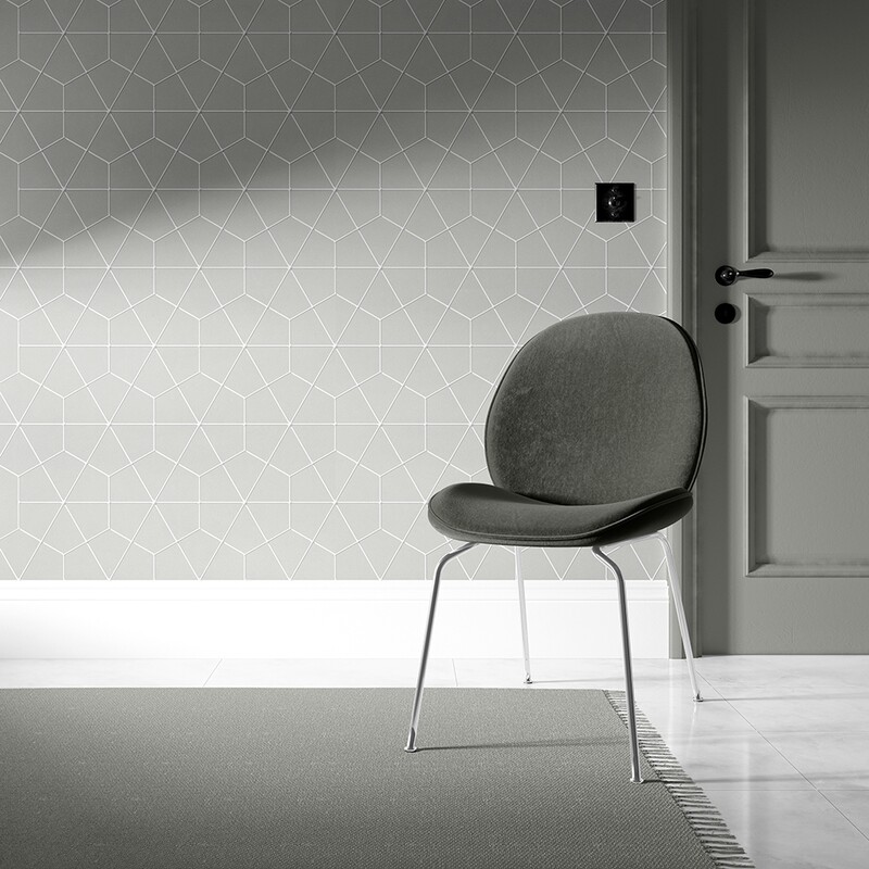 Cold Glossy Diamante Ceramic Tile 6×6 (DC00251)