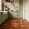 Hand Made Matte Hexagon 8 Terracotta Tiles 8 (DC00427)