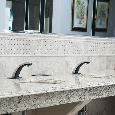Silver Clouds Polished Pencil Liner Marble Moldings 1/2×12 (ML00526) Silver Clouds Polished Andorra Marble Moldings 2×12 (ML00524) Silver Clouds&tobacco Polished Basket Weave Marble Mosaic 12×12 (MS00698)