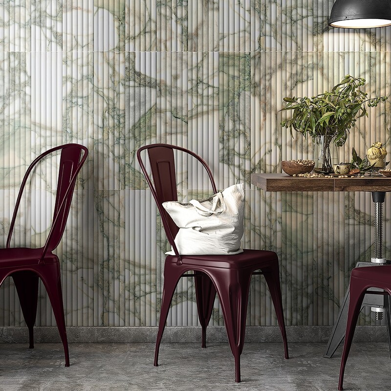 Calacatta Green Honed Marble Tile 6×24 (ML00980)