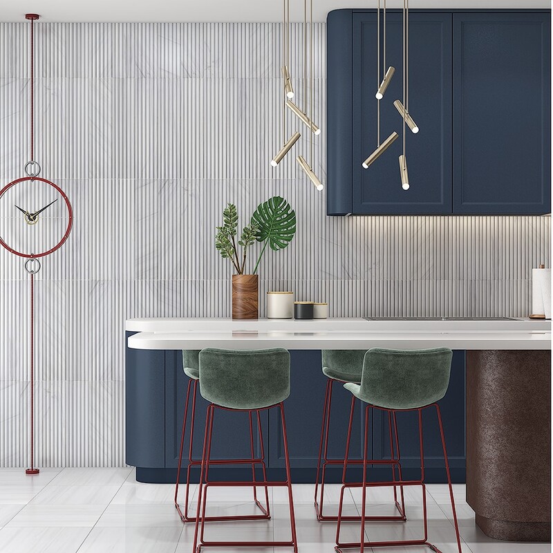 Bianco Dolomiti Classic Honed Marble Tile 6×24 (ML00984) Bianco Dolomiti Classic Honed Marble Tile 18×18 (TL20021)
