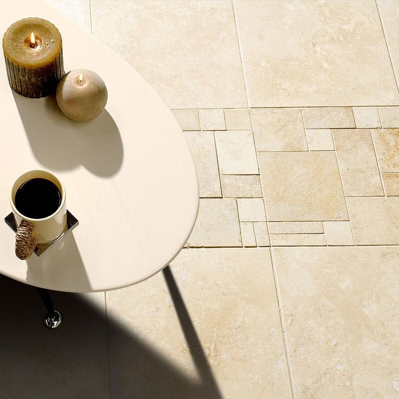 Canyon Honed Filled Travertine Tile 12×12 (TL13851)