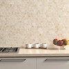 Cappuccino Polished Hexagon Marble Mosaic 10 3/8×12 (MS01440)