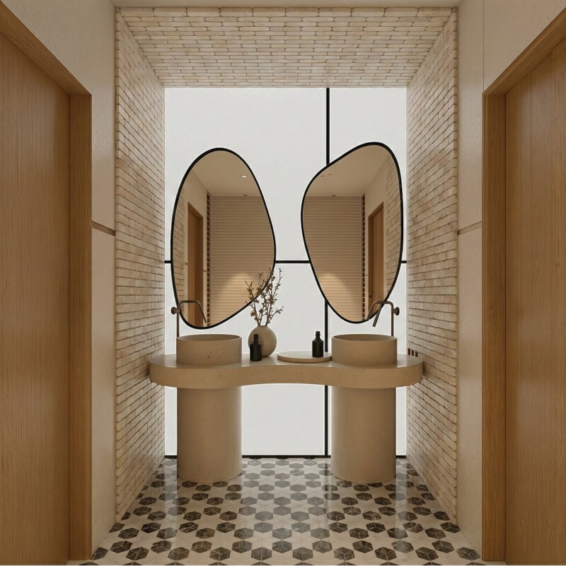 Avalon, Silver Drop Polished Stars Marble Mosaics 14 3/16×14 15/16 (MS01733)
