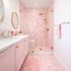 Ruby Glossy Polka Colore Look Ceramic Mosaics 12×12 (MS01991)