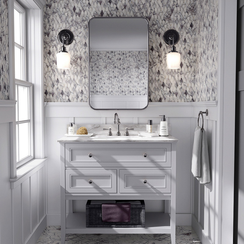 Lilac Honed Rhomboid Marble Mosaic 12×12 (MS02227)