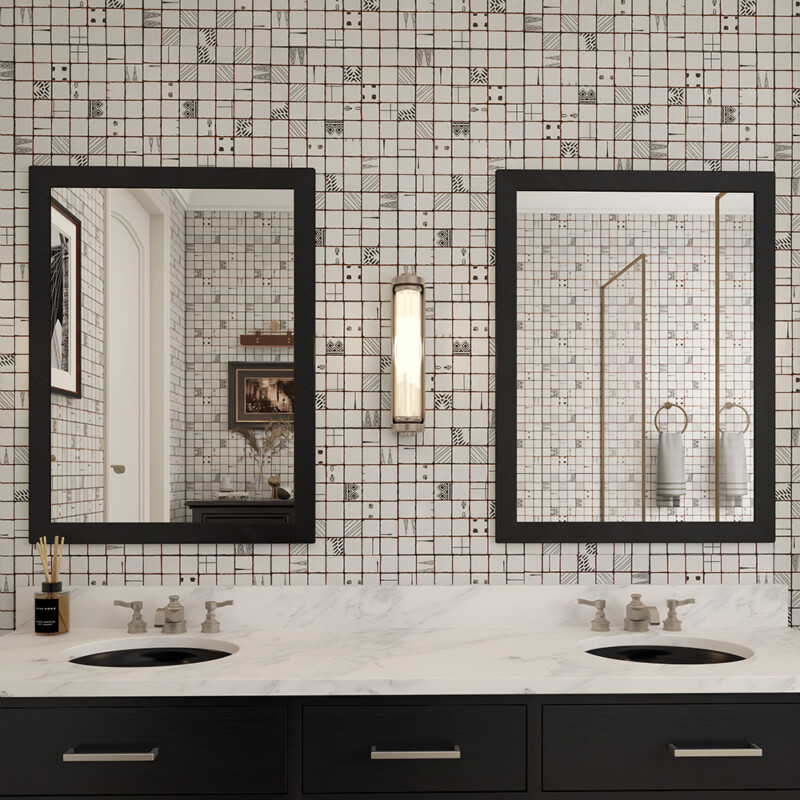 Multicolor Multifinish 2×2 Ceramic Mosaic 12×12 (MS80027)