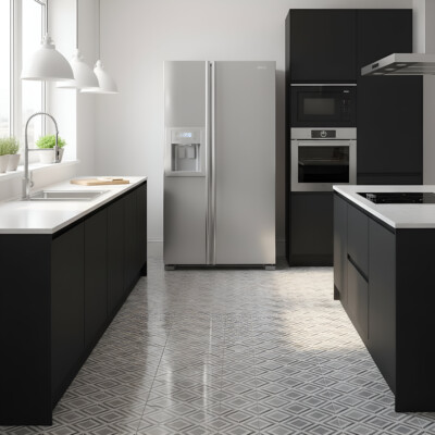 Thassos White, Skyline Polished Stella Marble Mosaics 9 25/64×7 3/4 (MS90581)