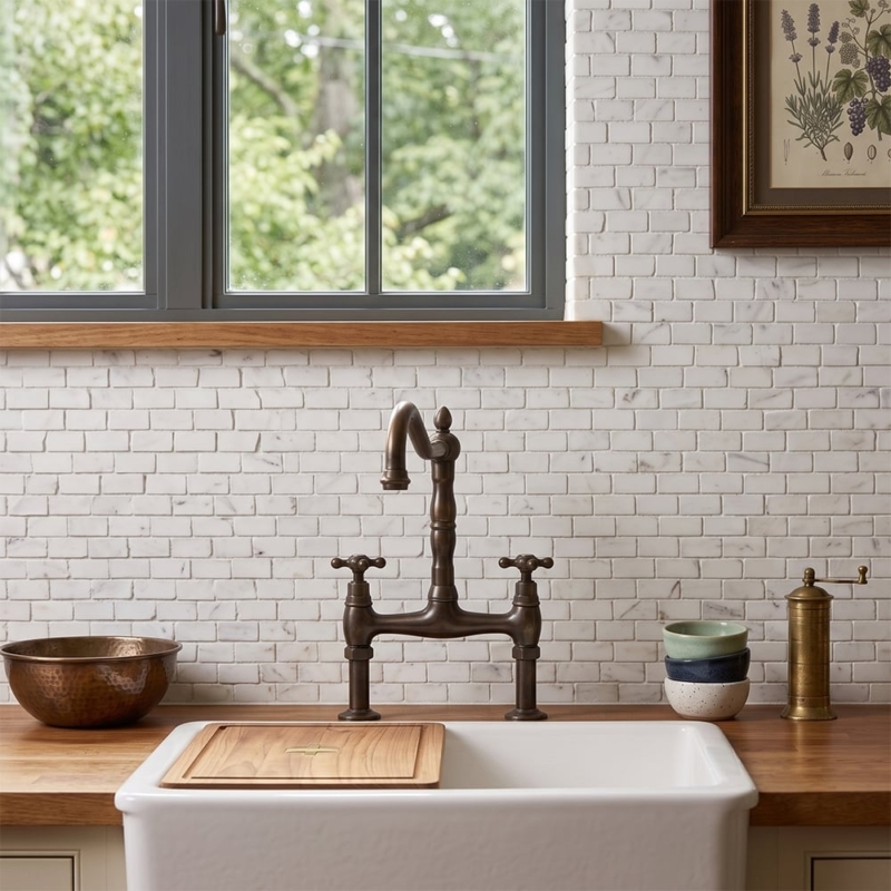 Calacatta Bella Honed Broken Joint Marble Mosaics 11 3/4×12 (MS90866)