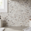 Calacatta Viola Honed Broken Joint Marble Mosaics 11 3/4×12 (MS90867)