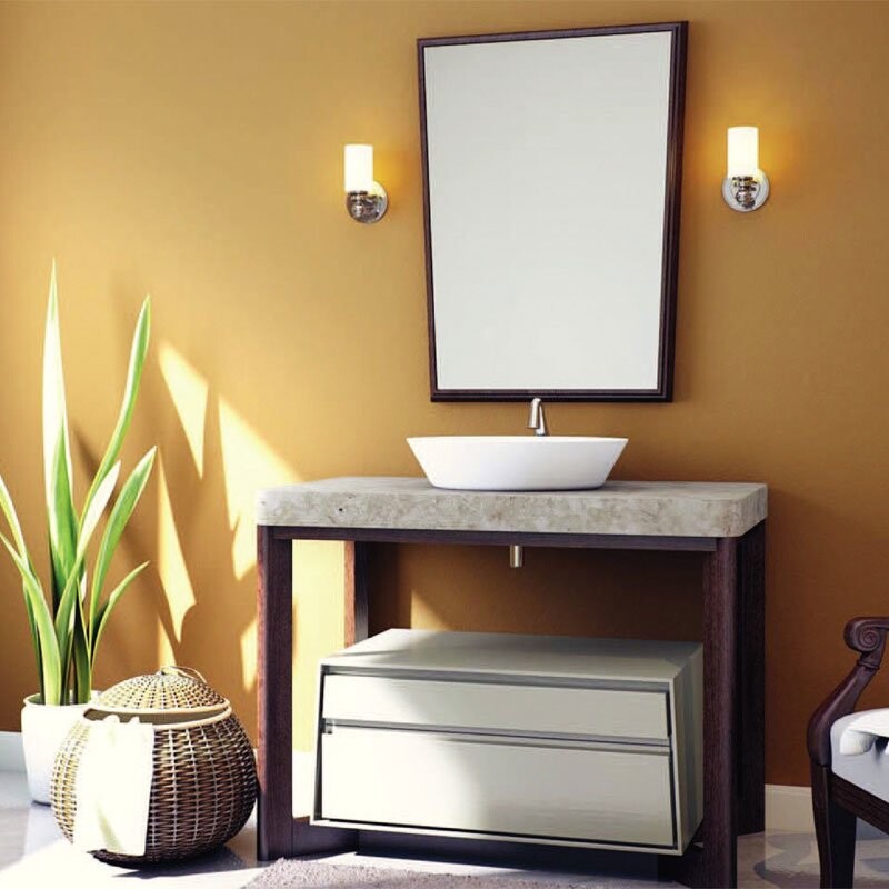Orion Dark Walnut Orion Mirror 27x36
