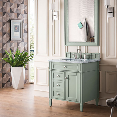 Britanny Sage Green Eternal Jasmine Pear Bathroom Vanities 30×34 (PS710026)