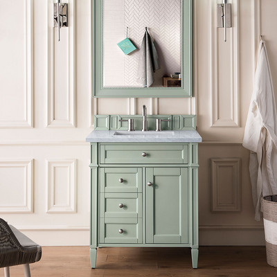 Britanny Sage Green Eternal Jasmine Pear Bathroom Vanities 30×34 (PS710026)