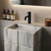 Skyline Honed Soho Marble Sink 20×20 (SN00282)