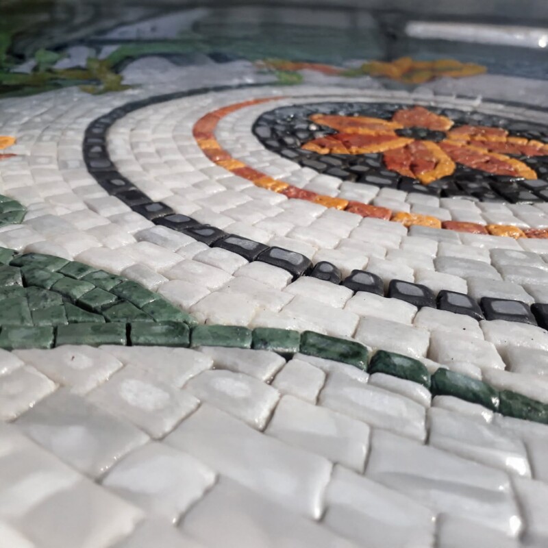 Multicolor Multifinish Custom Marble Mosaics Custom (SP90074)