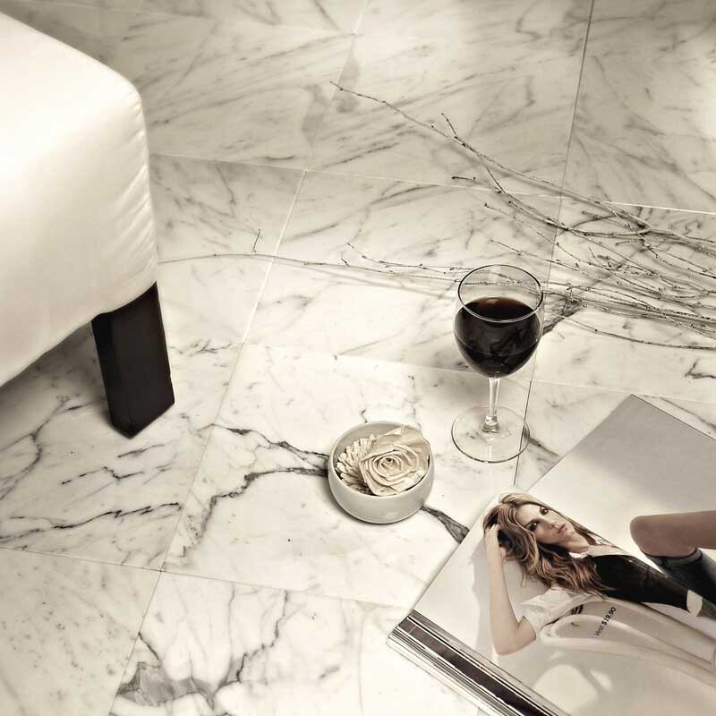 Statuarietto Polished Marble Tile 12×12 (TL10243)