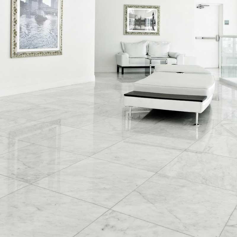 Calacatta Gold Extra Polished Marble Tiles 18x18 - Country Floors ...