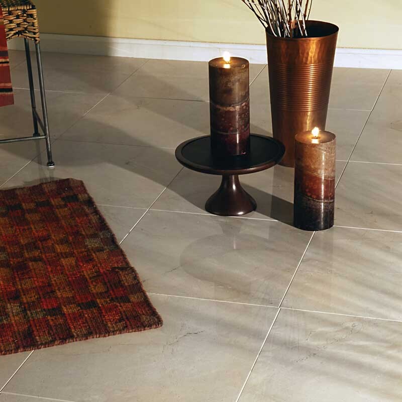 Crema Marfil Polished Marble Tile 12×12 (TL12741)