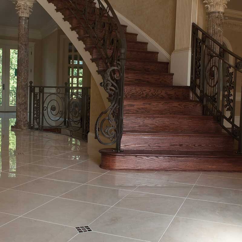 Crema Marfil Polished Marble Tile 12×12 (TL12741)