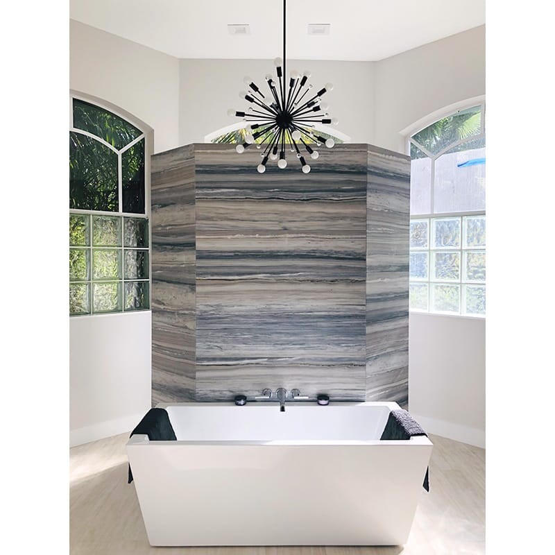 Palisandra Polished Marble Tile 18×18 (TL13729) Palisandra Polished Marble Tile 12×12 (TL13959)