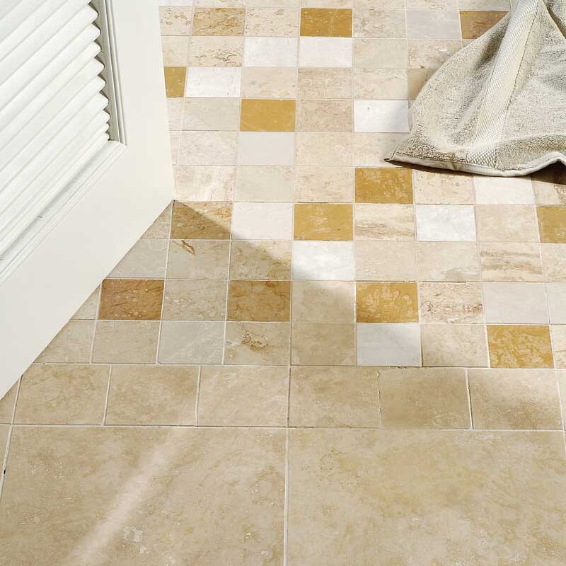 Canyon Honed Filled Travertine Tile 12×12 (TL13851)