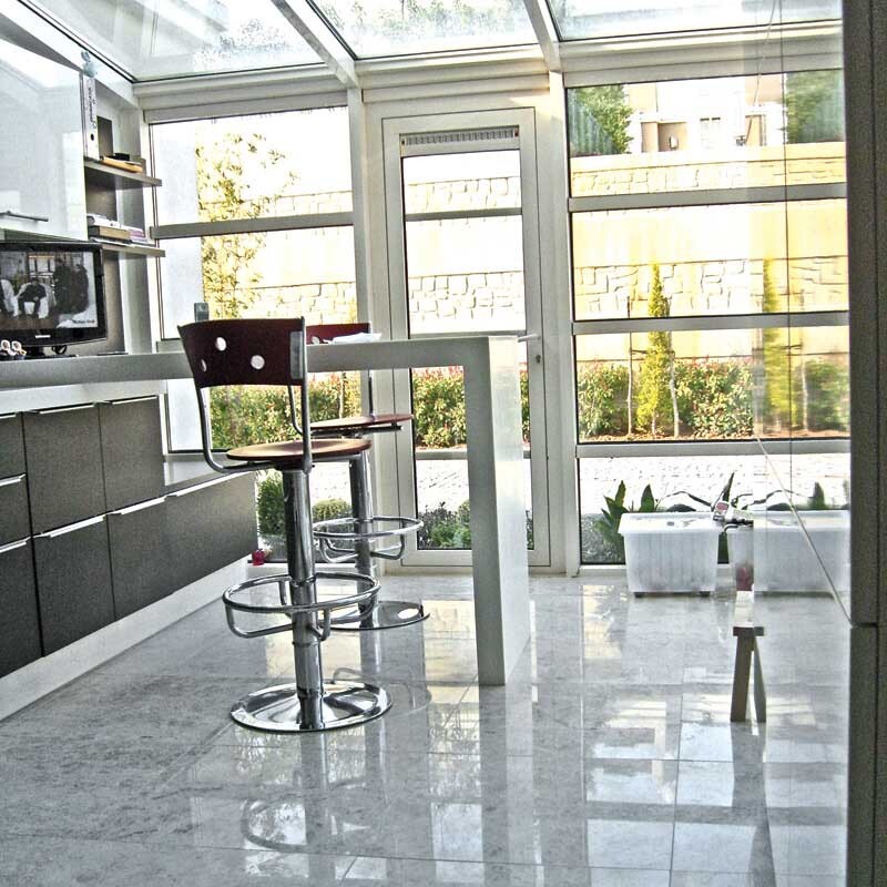 Silver Shadow Honed Marble Tile 18×18 (TL13900)