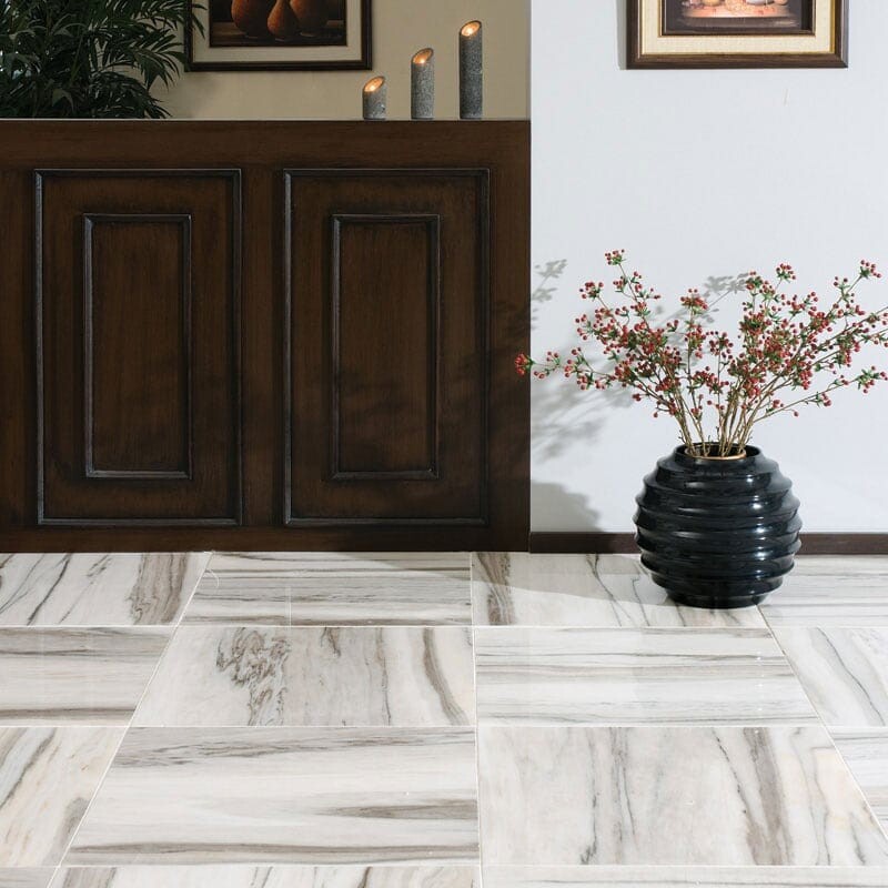 Skyline Polished Marble Tile 18×18 (TL14056)