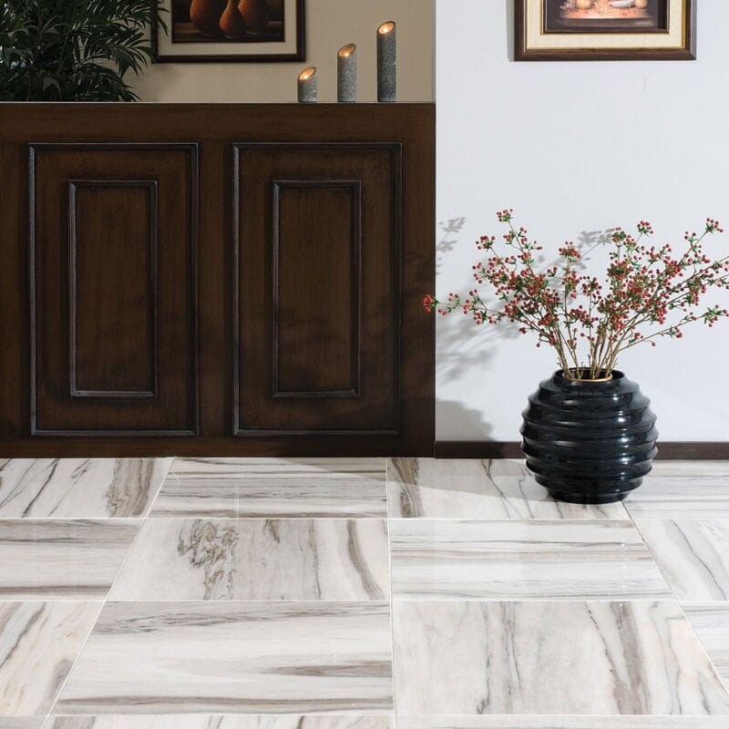 Skyline Polished Marble Tile 18×18 (TL14056)