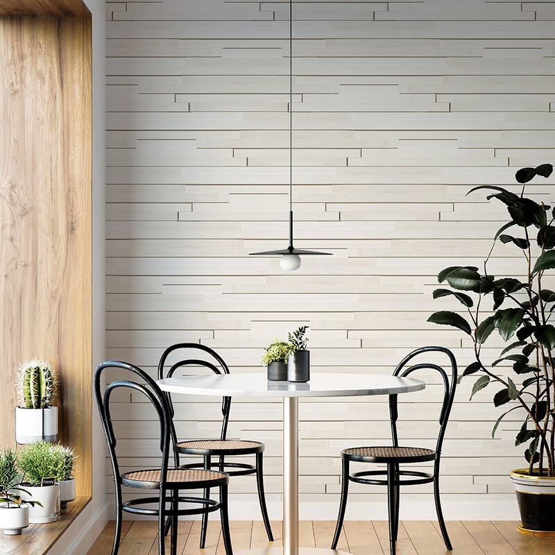 Champagne Honed Limestone Wall Decos Elevations Pattern (TL16171)