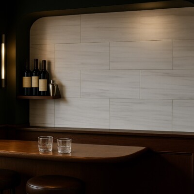 Snow White Honed Marble Tiles 12×24 (TL17189)