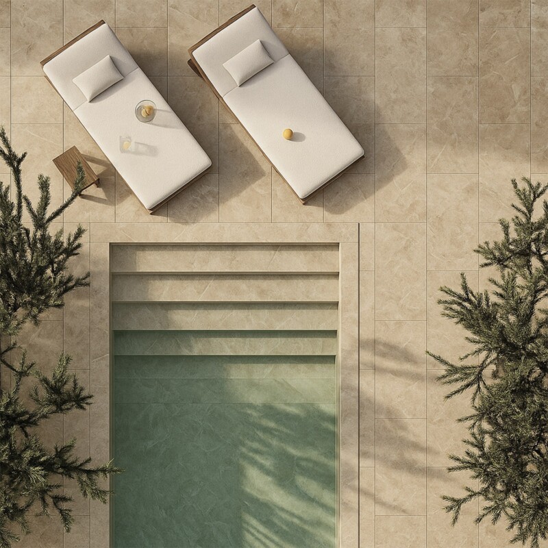 Cappuccino Honed Marble Tiles 12×24 (TL17723)