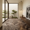 Maroon Di Notte Cottage Marble Tiles 16×24 (TL18019)