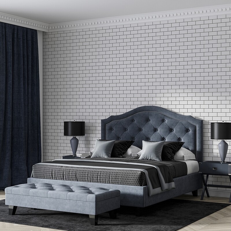 Thassos, Thassos White Honed Marble Tile 2 3/4×5 1/2 (TL18216)