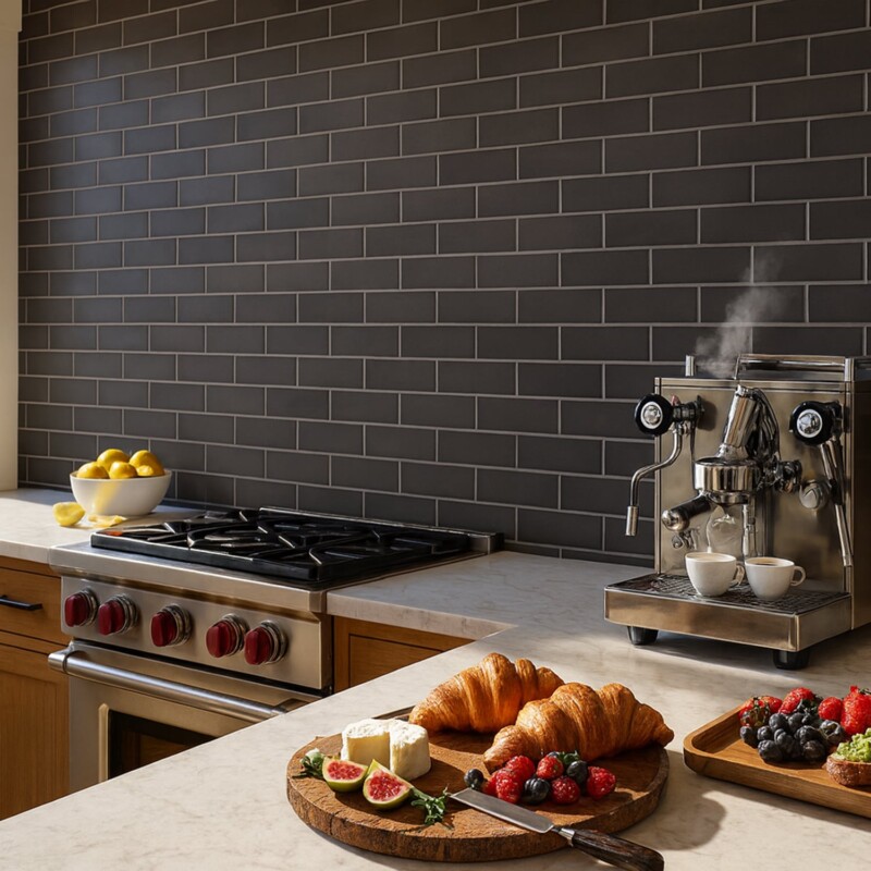 Barn Glossy Subway Ceramic Tile 3×9 (TL18330)