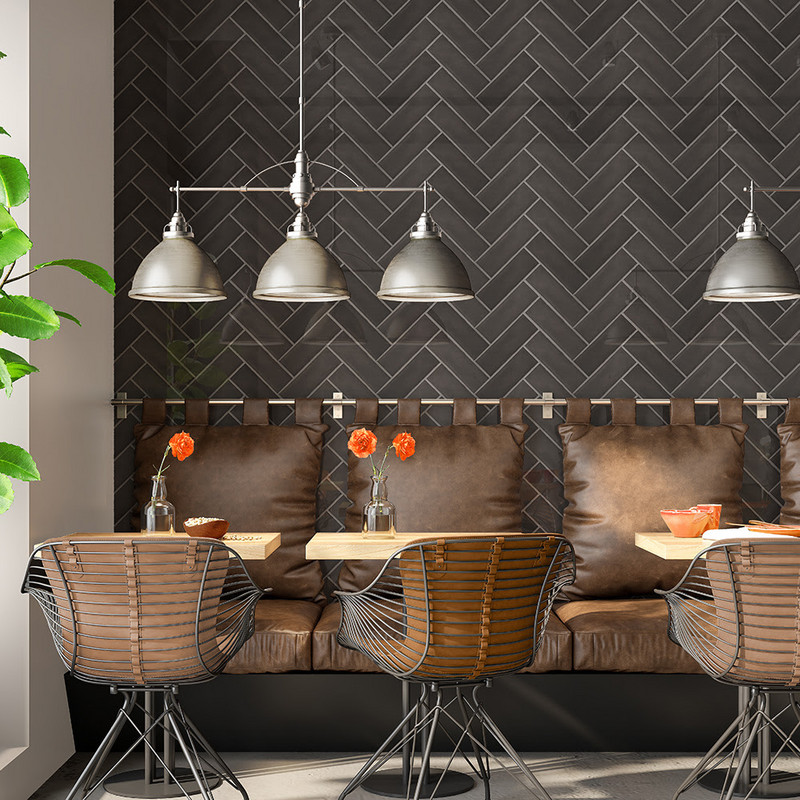 Barn Glossy Ceramic Tile 3×9 (TL18330)