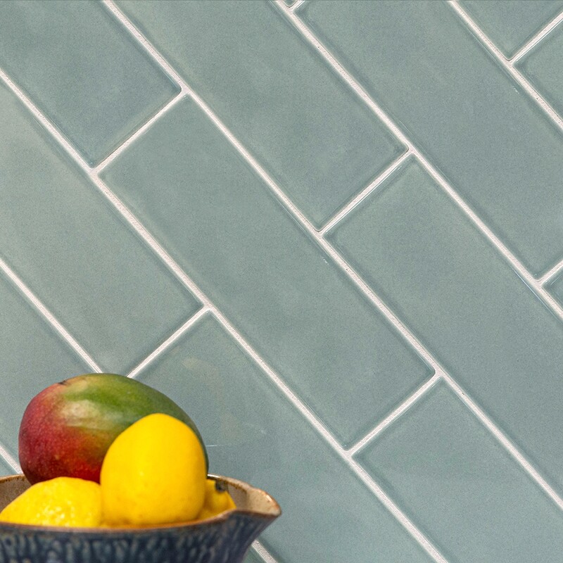 Carrelage en céramique brillant vert vif 3×9 (TL18333)