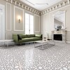 Brown, Light Brown, Beige, Gray Polished Bel Canto Cement Tile 8×8 (TL18424)