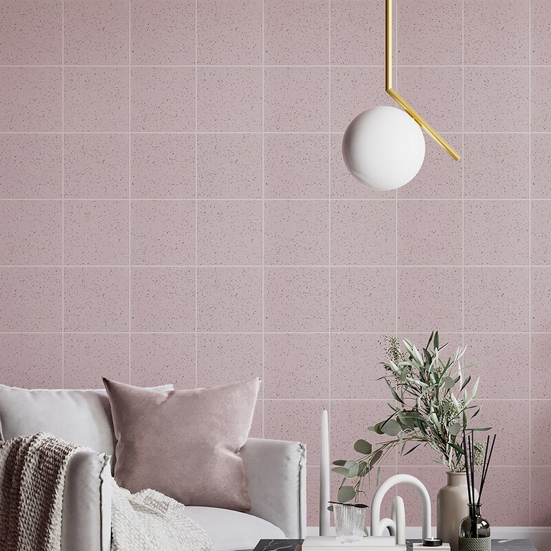 Soft Matte Terrazzo Tile 8×8 (TL18627)