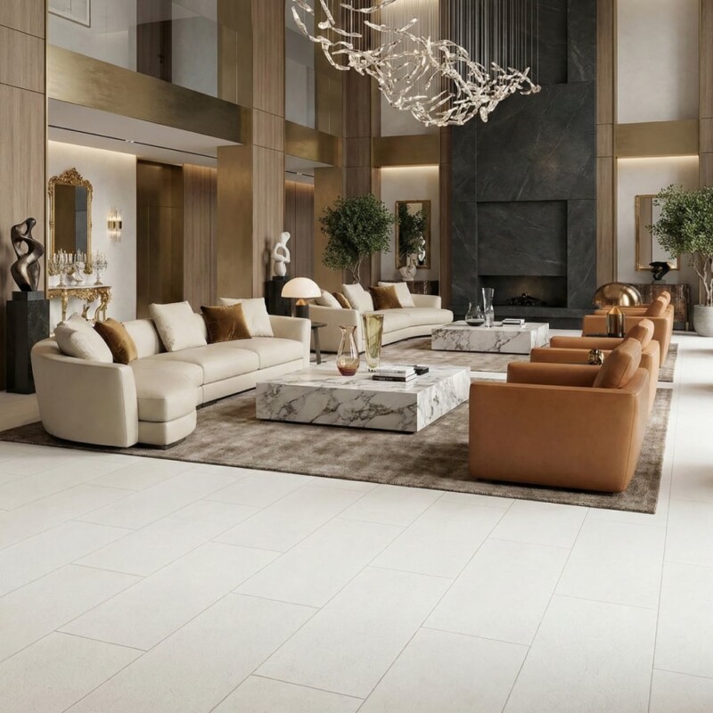 Champagne Honed Limestone Tiles 12×24 (TL19170)