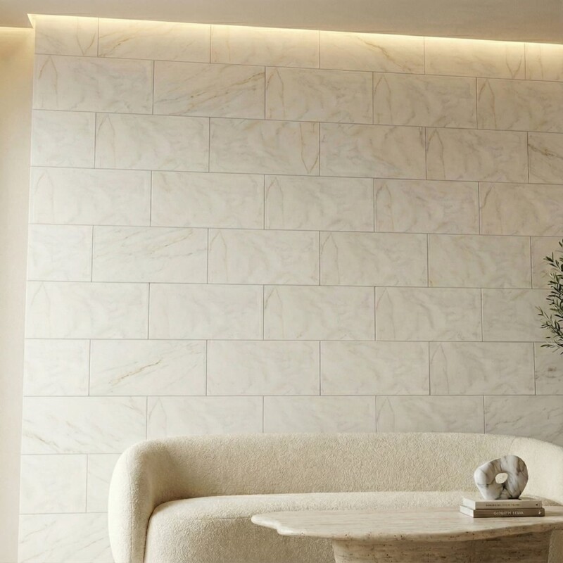 White Pearl Honed Marble Tiles 12×24 (TL19189)