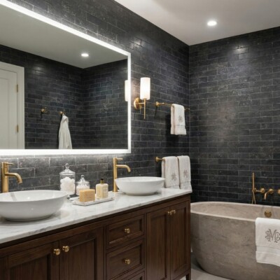 Belgium Blue Honed Subway Limestone Tiles 3×12 (TL20369)