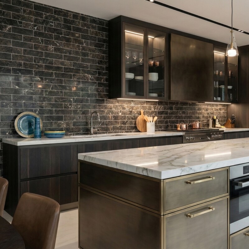 Belgium Blue Honed Subway Limestone Tiles 3×12 (TL20369)