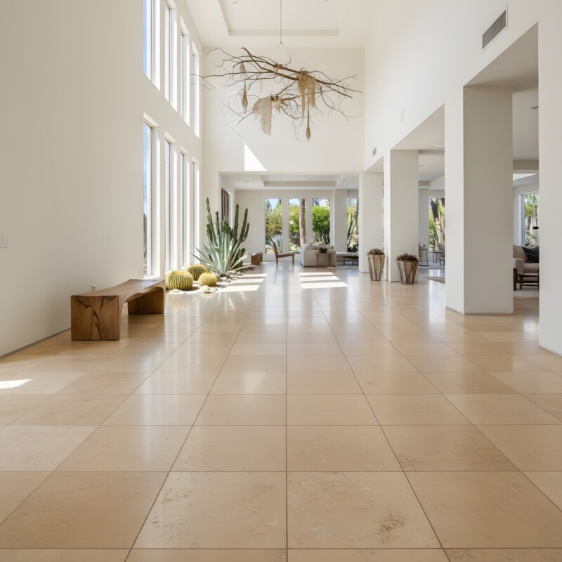 Desert Path Brushed Limestone Tiles 16×16 (TL21018)