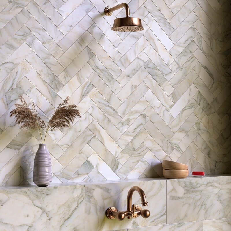 Calacatta Renaissance Honed  Marble Tile 12×24 (TL21339)