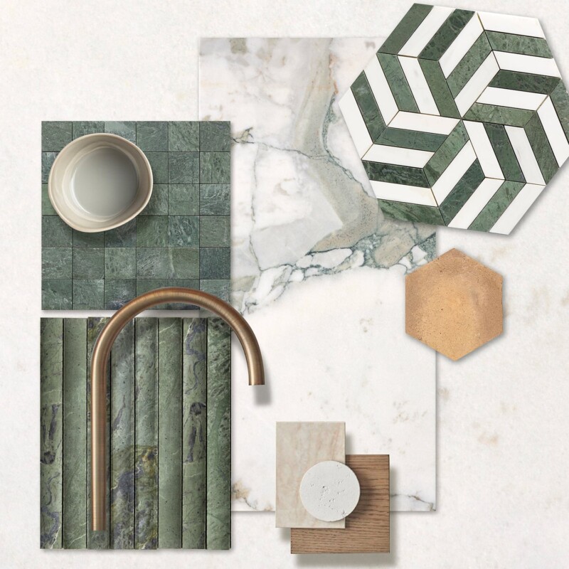 Calacatta Renaissance Honed Marble Tile 12×24 (TL21339)