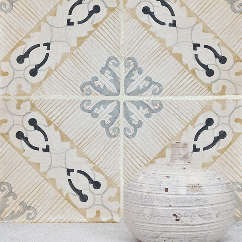 Tropani Classic Glazed Ceramic Tile 8×8 (TL65053)