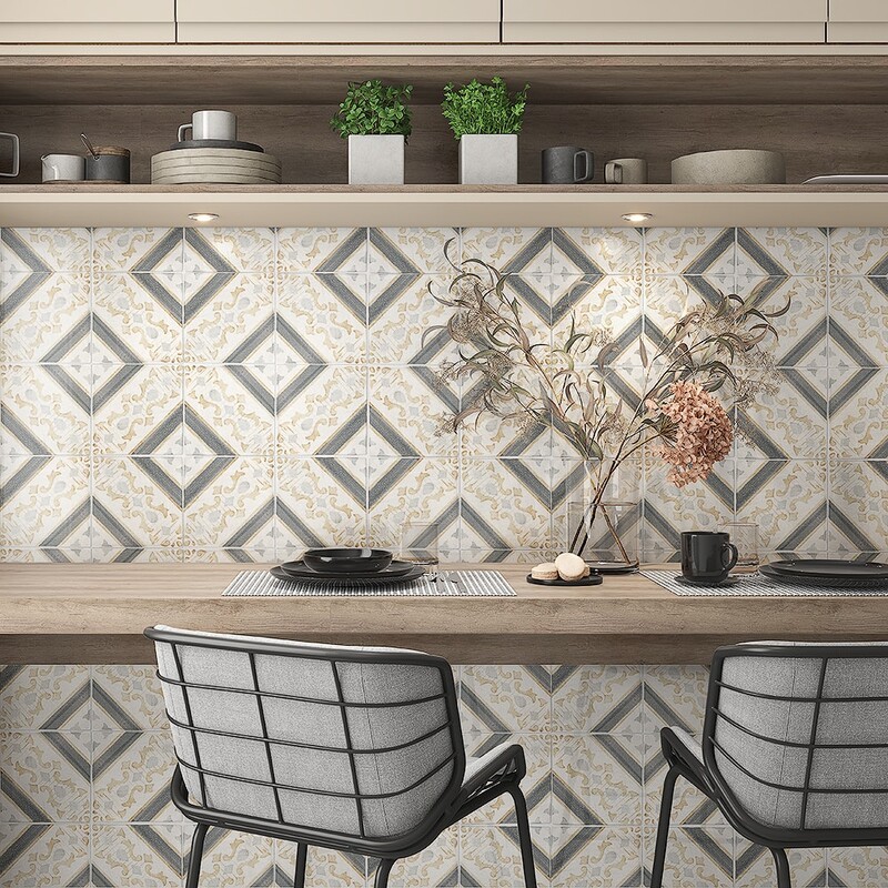 Rogusa Classic Glazed Ceramic Tile 8×8 (TL65056)